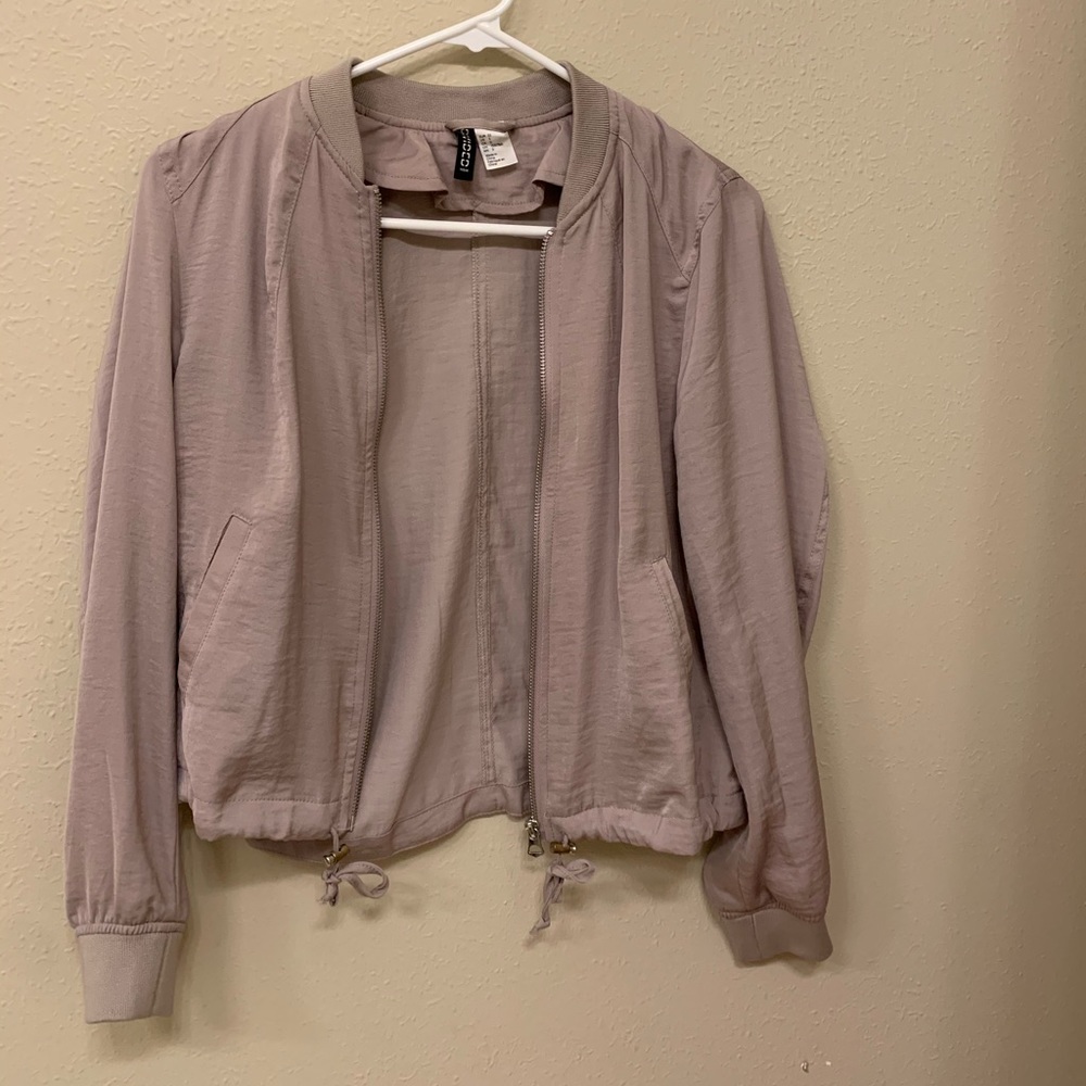 Light weight silky jacket